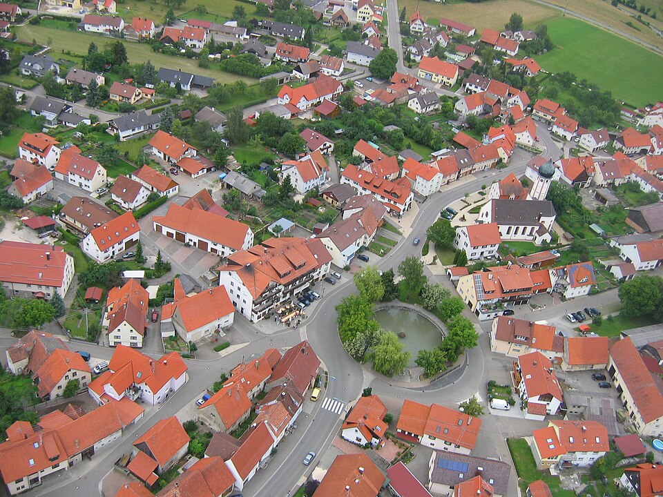 Dach-Fachbetriebe in Stetten am Kalten Markt: Stadtansicht