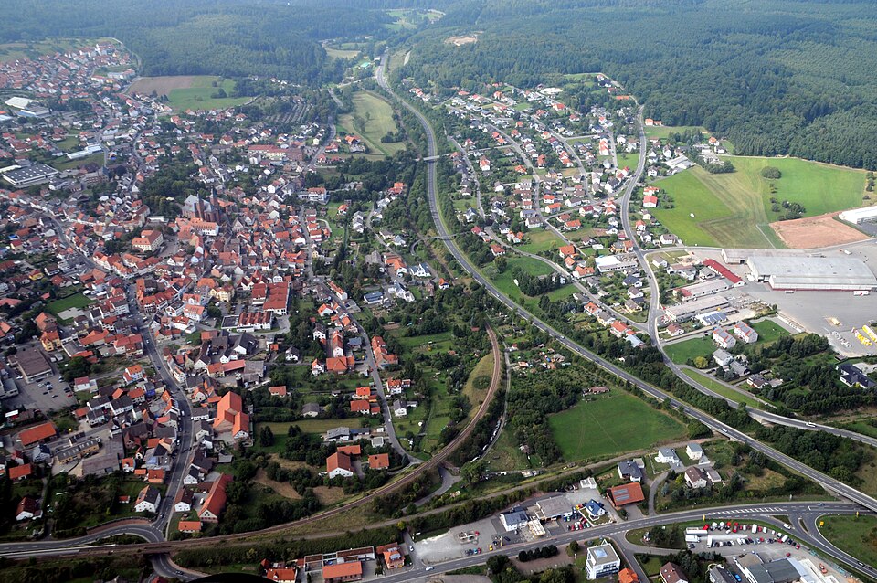 Dach-Fachbetriebe in Walldürn: Stadtansicht