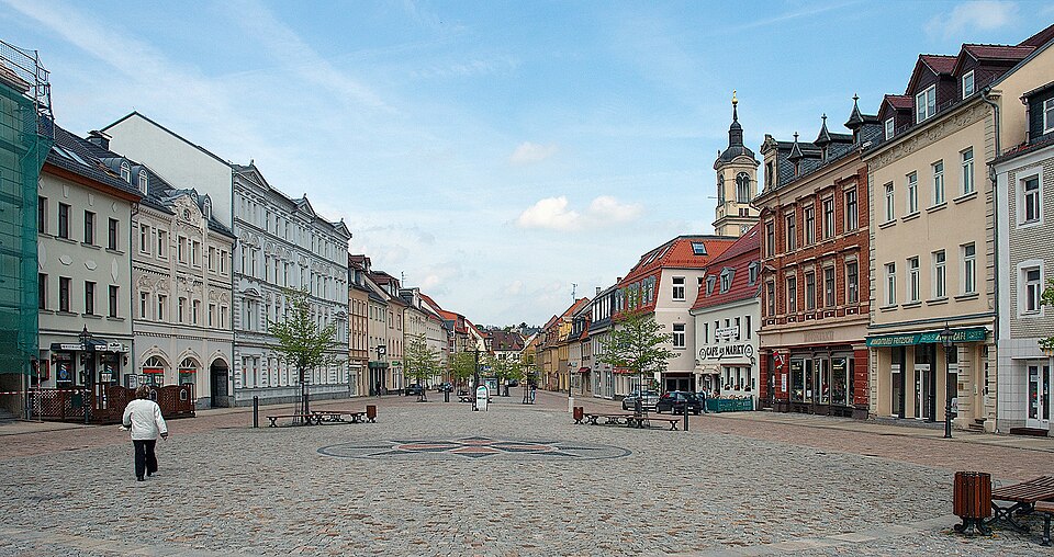 Dach-Fachbetriebe in Werdau: Stadtansicht