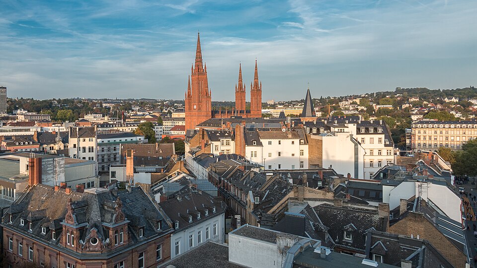 Dach-Fachbetriebe in Wiesbaden: Stadtansicht