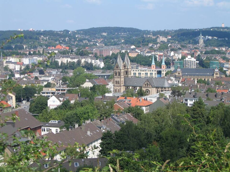 Dach-Fachbetriebe in Wuppertal: Stadtansicht
